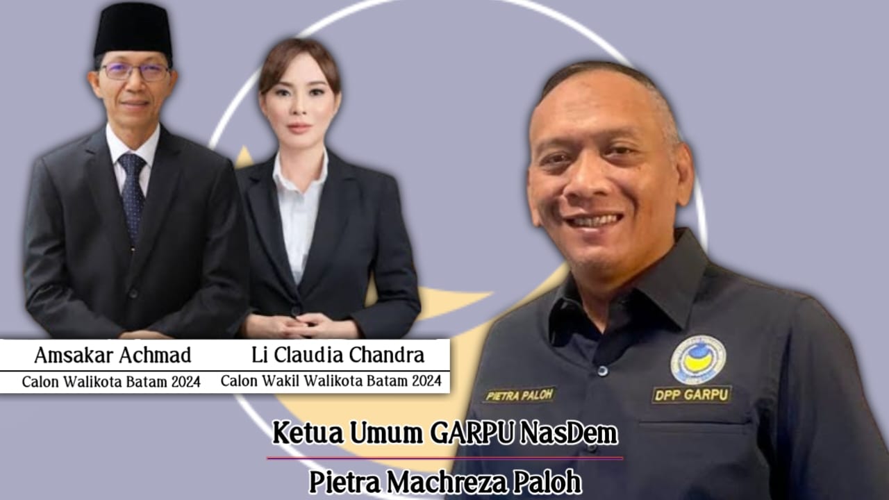 Pietra Paloh Himbau Kader Partai NasDem Kota Batam Tegak Lurus ke Amsakar - Li Claudia