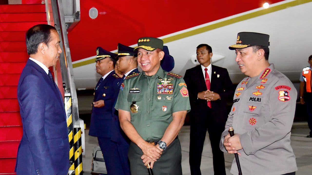 Presiden Jokowi Tiba di Tanah Air Usai Kunjungan Kenegaraan ke Abu Dhabi