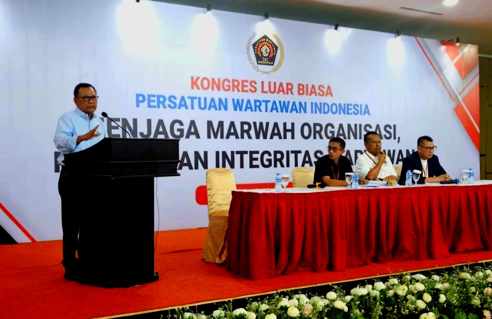 Hendry Bangun Tumbang, Zulmansyah Terpilih Secara Aklamasi Jadi Ketua Umum PWI Pusat