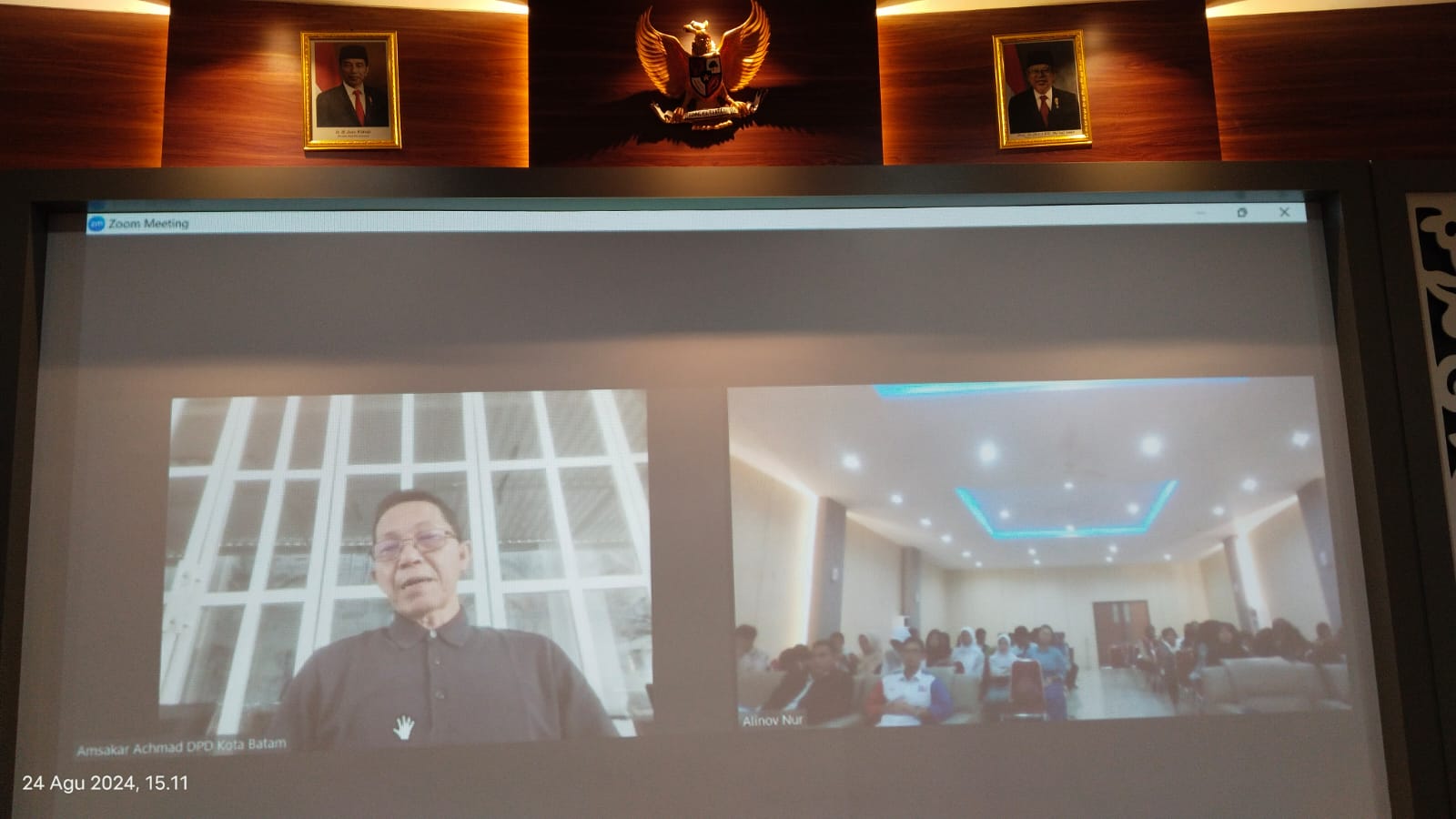 Amsakar Achmad Menutup Secara Resmi Kegiatan Lomba Jurnalistik Kepri 2024