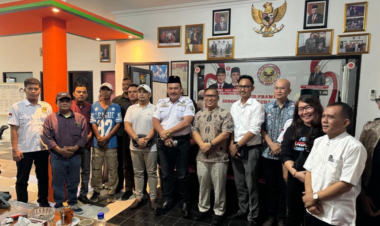 Calon Gubernur Nyanyang Haris Pratamura Berkunjung di DPD PRAWIRO IGMP Kepri, James Sibarani: Siap Dukung Penuh