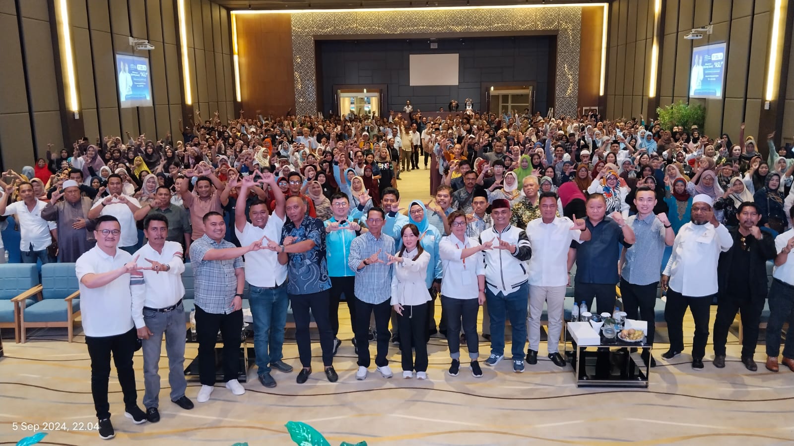 Ribuan Warga Lubuk Baja Batam Siap Menangkan ASLI pada Pilkada Serentak 2024