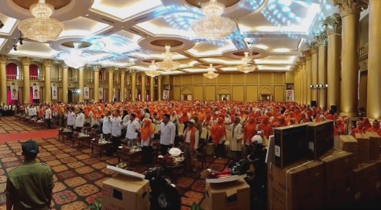 Ribuan Anggota dan Simpatisan PKS Hadiri Konsolidasi dan Deklarasi Pemenangan SAYANG dan ASLI