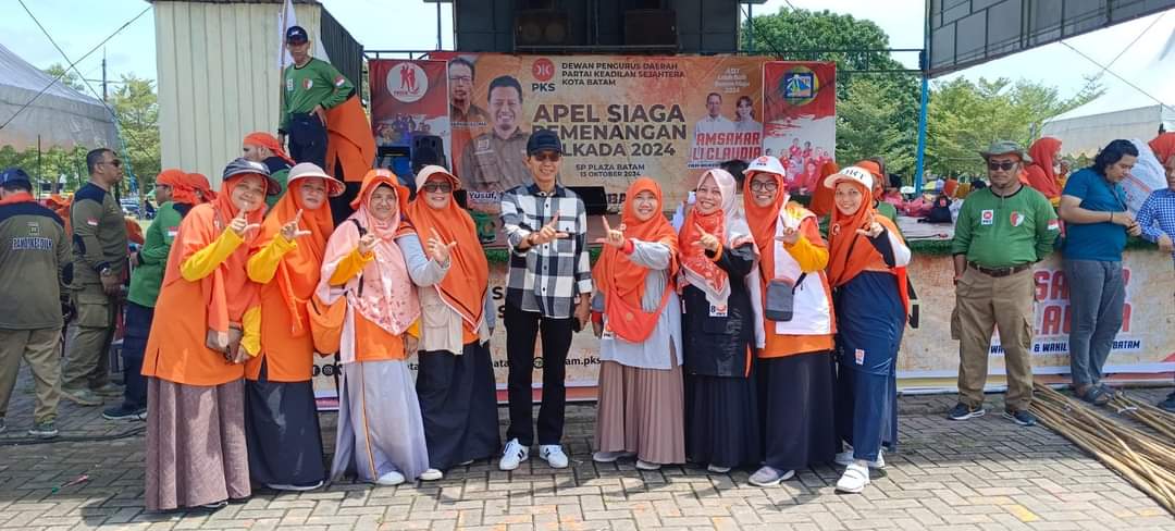 Apel Siaga Kader PKS Semangat Bersatu Menangkan ASLI di Pilkada Batam 2024
