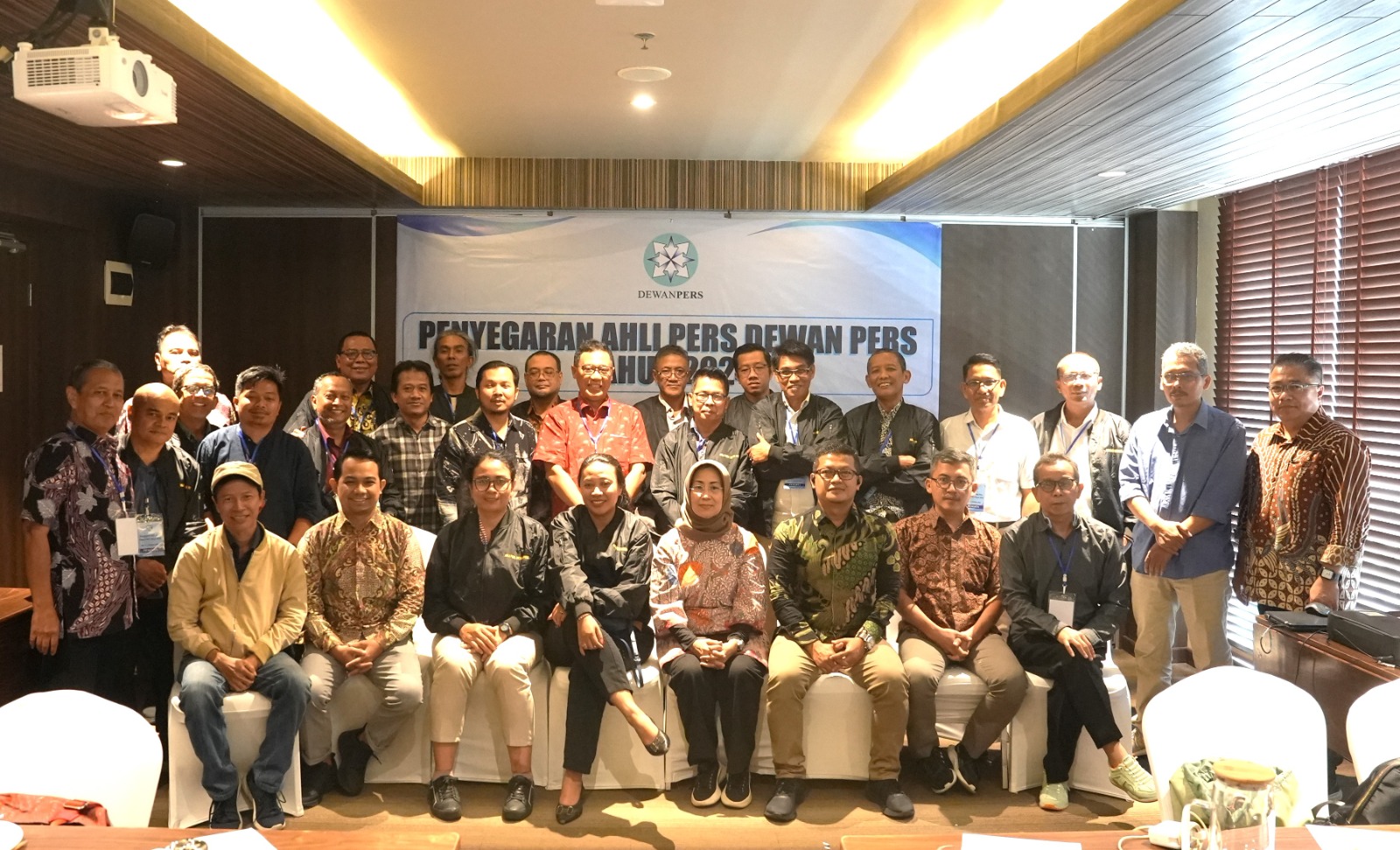 DP Bersama 24 Ahli Pers Dewan Pers Ikut Program Penyegaran Keahlian di Bali