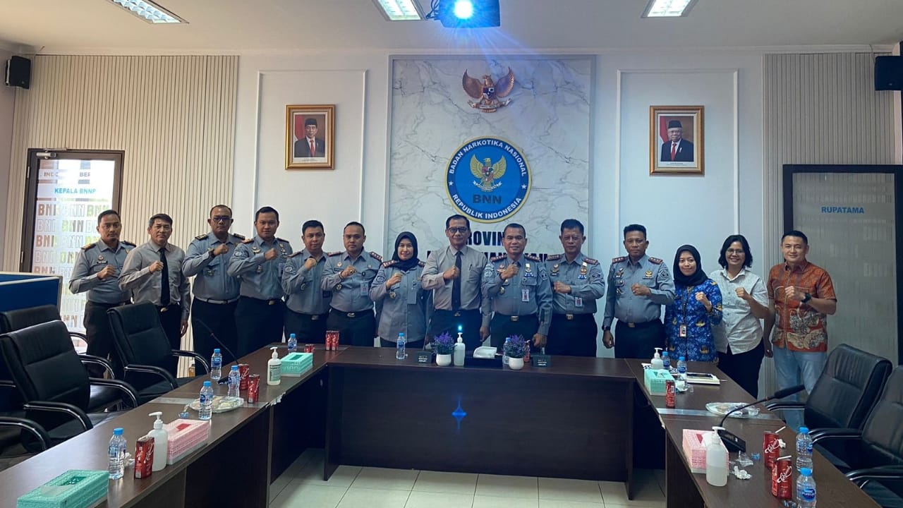 Tingkatkan Sinergitas Pemberantasan Narkoba, Karutan Batam Kunjungi BNNP Kepri