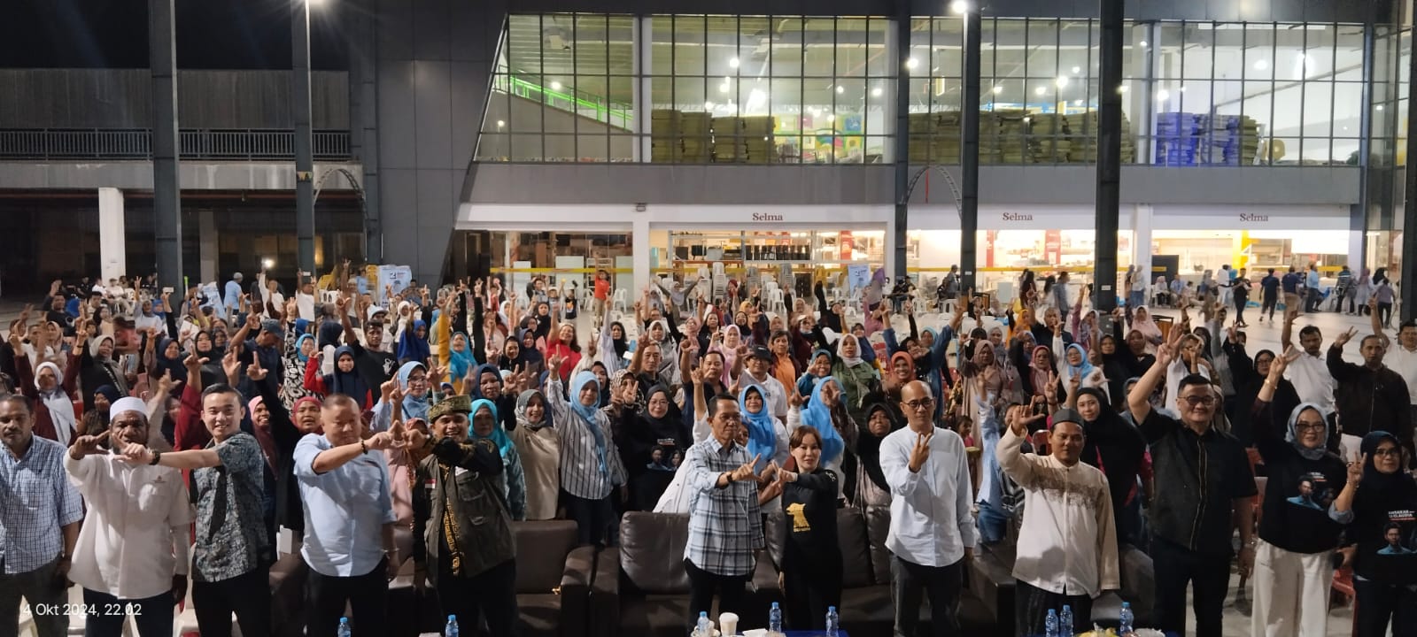 Kampanye ASLI di Belian, Li Claudia: Saya Diutus Presiden Prabowo Subianto untuk Dampingi Amsakar Achmad