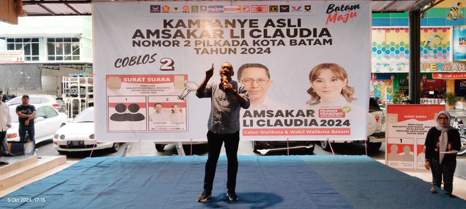 Warga Membludak Hadiri Kampanye ASLI di Bengkong, Pietra Paloh dan M. Nur Pertegas Hal ini