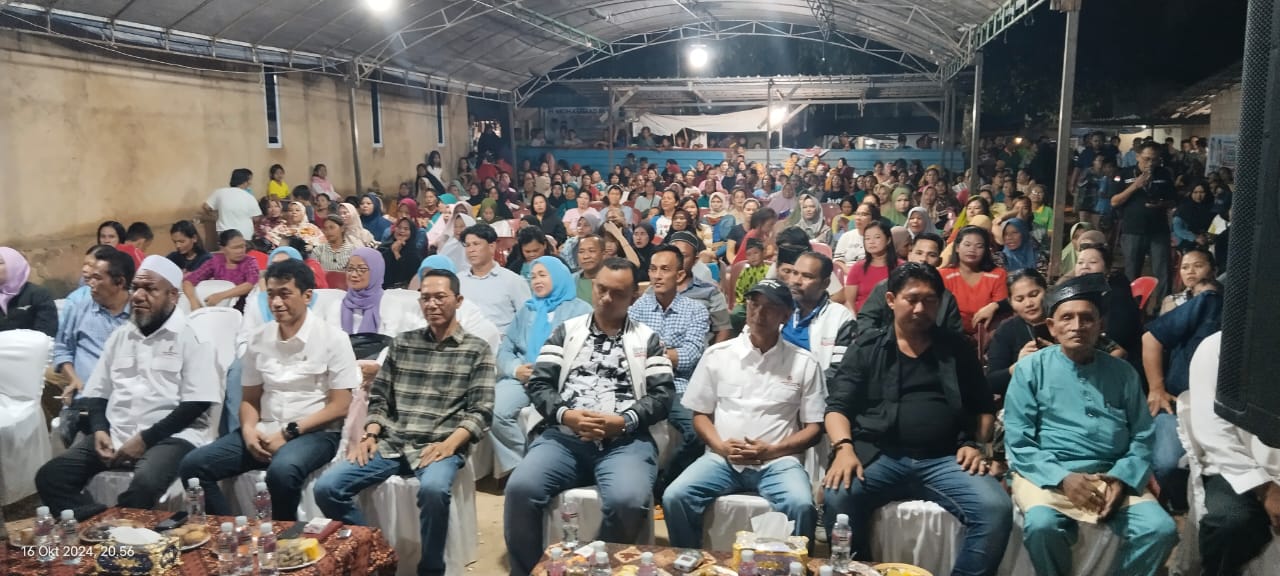 Meletup, Semangat Warga Kampung Nenas Tak Kendor Saat Mati Lampu di Kampanye ASLI