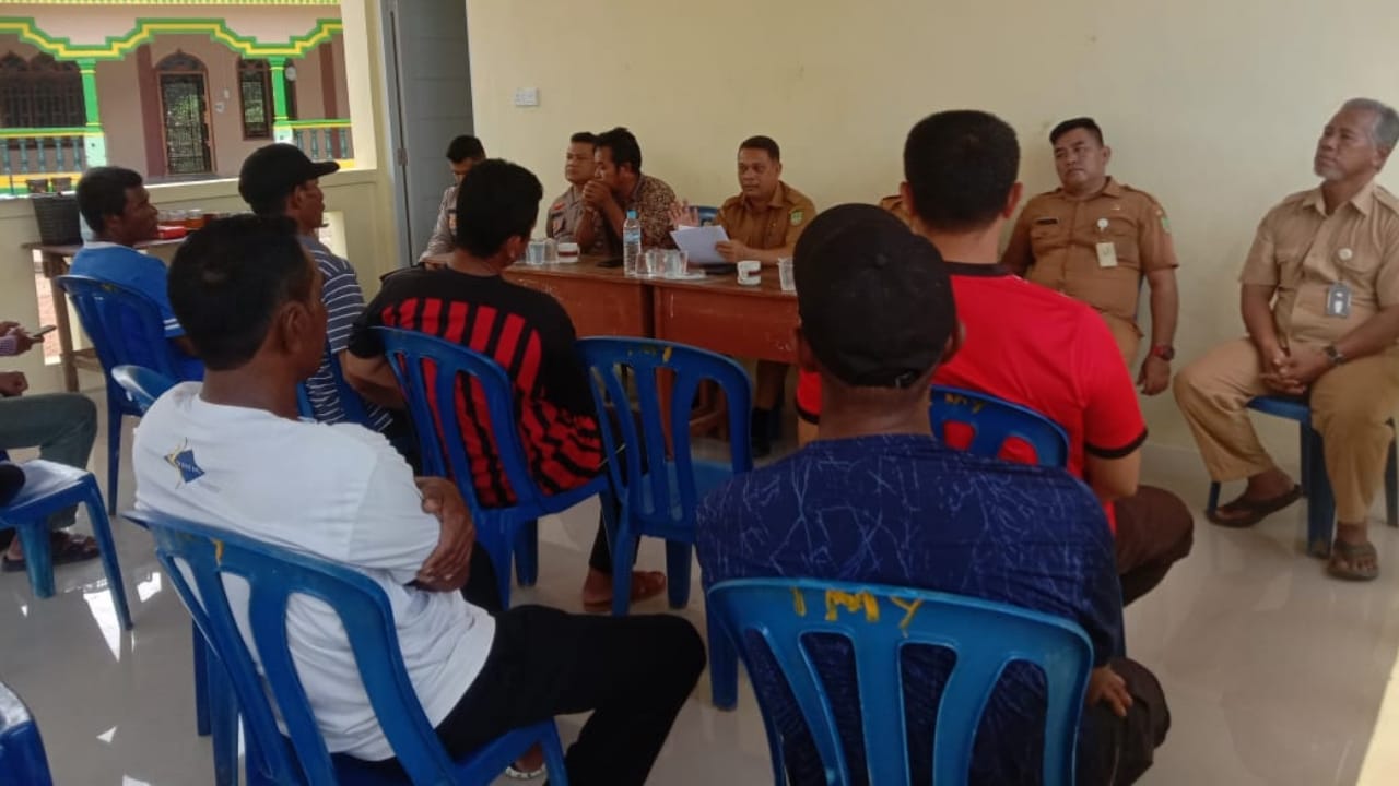 Polsek Bulang Berikan Himbauan Kepada Warga Terkait Habitat Satwa Liar