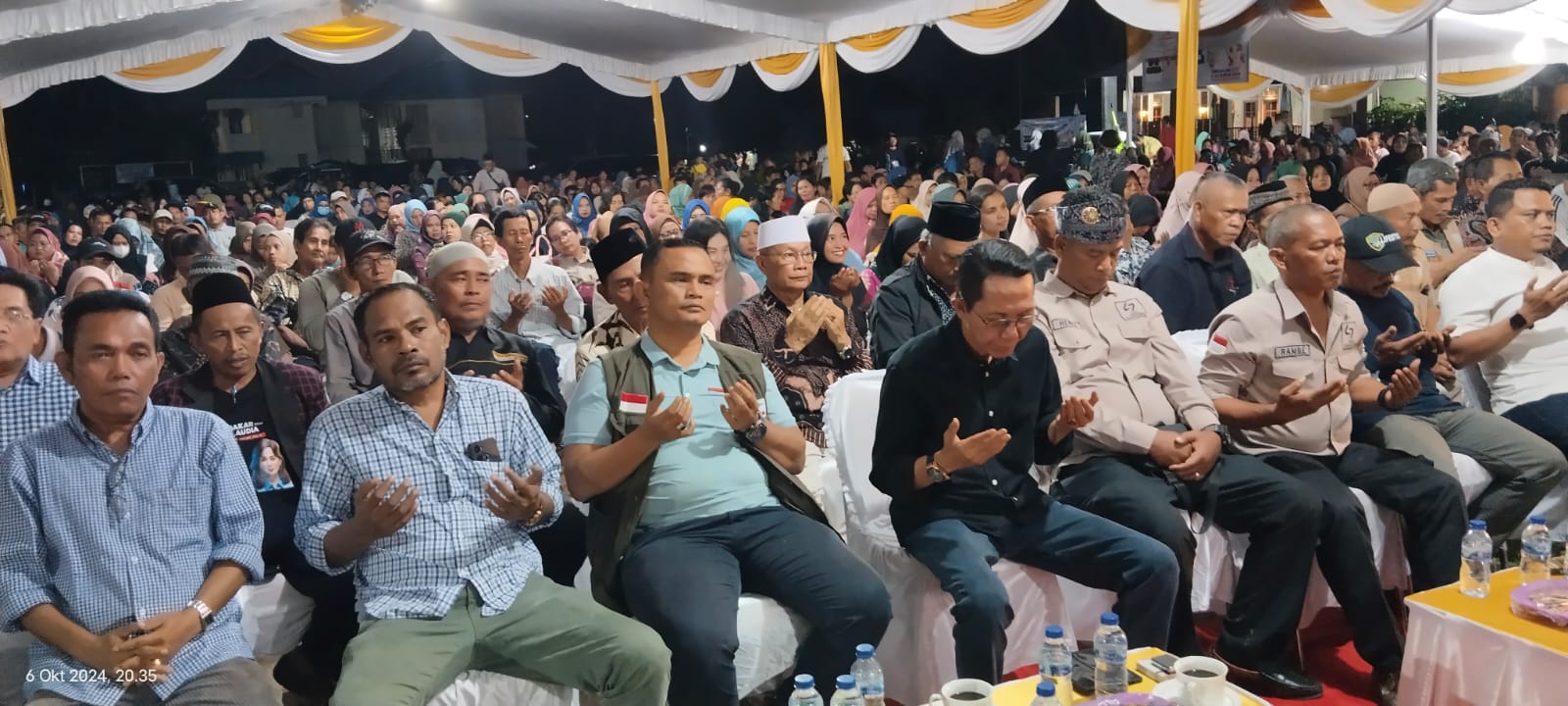 Pecah, Ribuan Warga Kelurahan Tembesi Kota Batam Ramaikan Kampanye ASLI