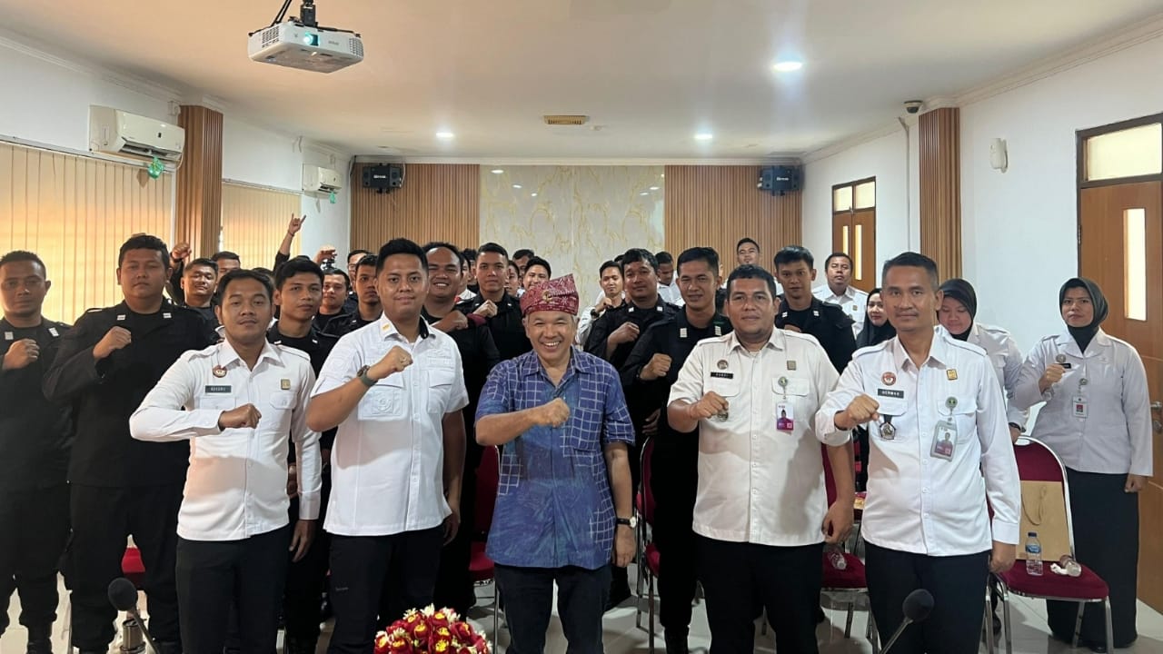 Dr. Aqua Dwipayana Sharing Komunikasi dan Motivasi di Rutan Batam