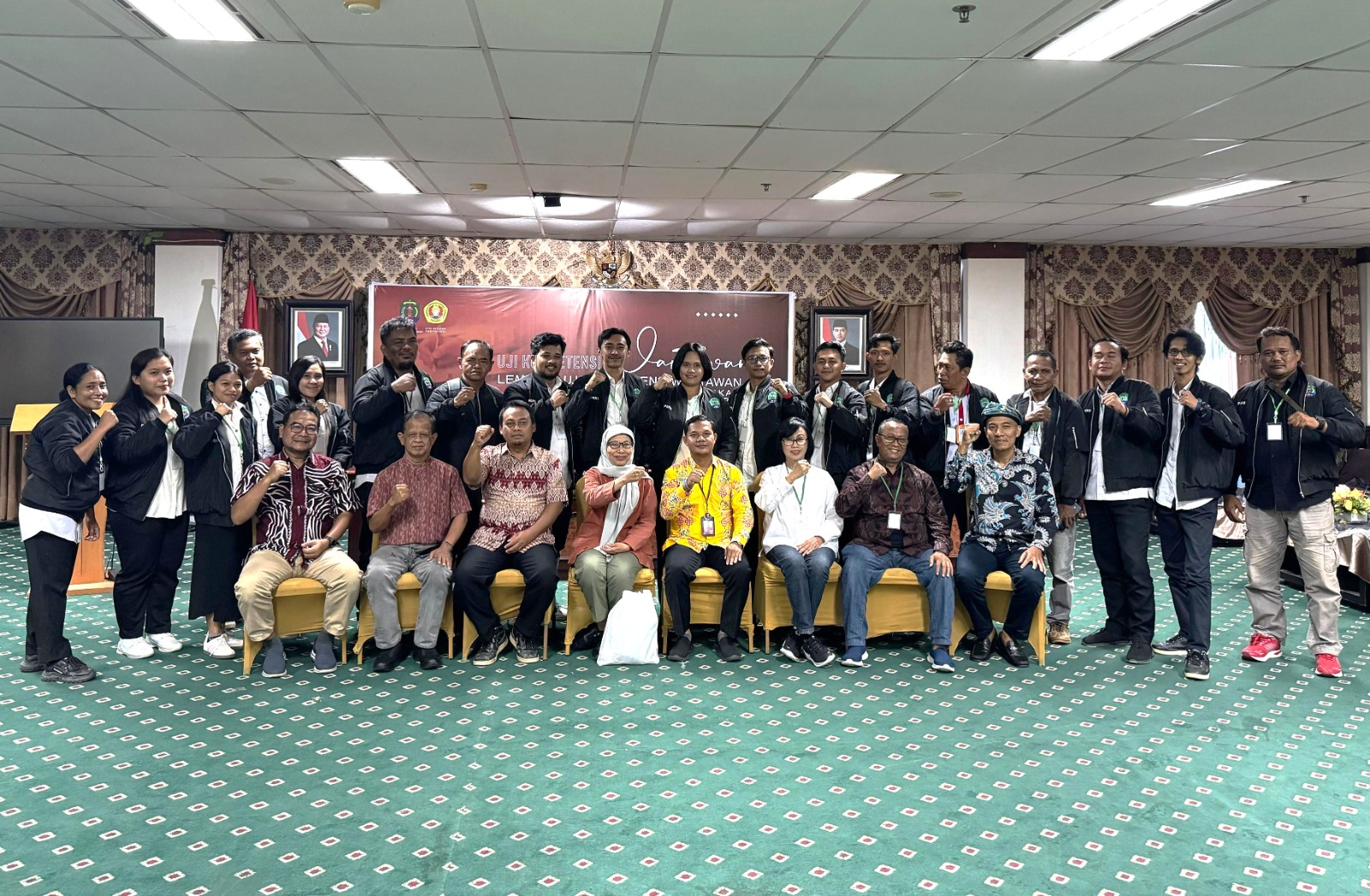 19 Wartawan Perbatasan di Nunukan Kaltara Diuji LU-UKW UPN Veteran Yogyakarta