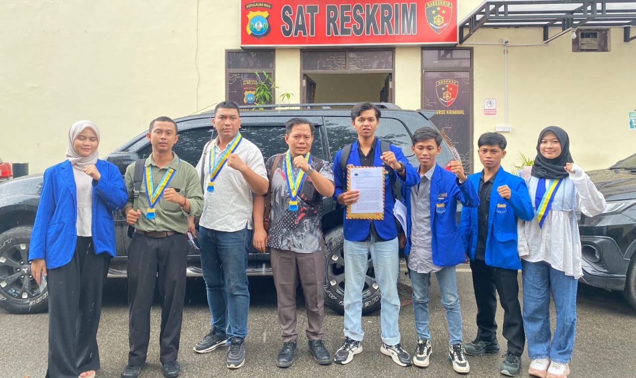 3 Poin Dugaan Korupsi, PC PMII Batam Resmi Laporkan KPU Kota Batam ke Polresta Barelang