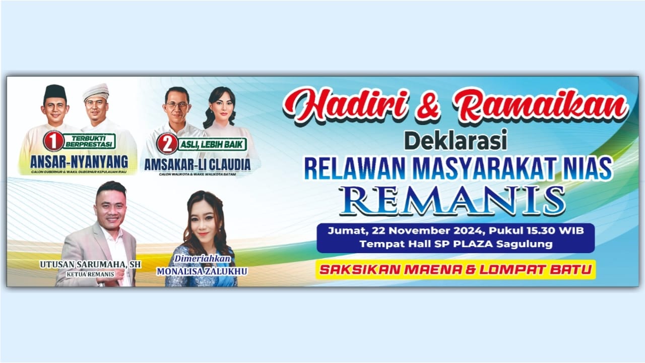 Datang dan Ramaikan Deklarasi Dukungan ASLI SAYANG, Dihibur Monalisa Zalukhu serta Lompat Batu Nias