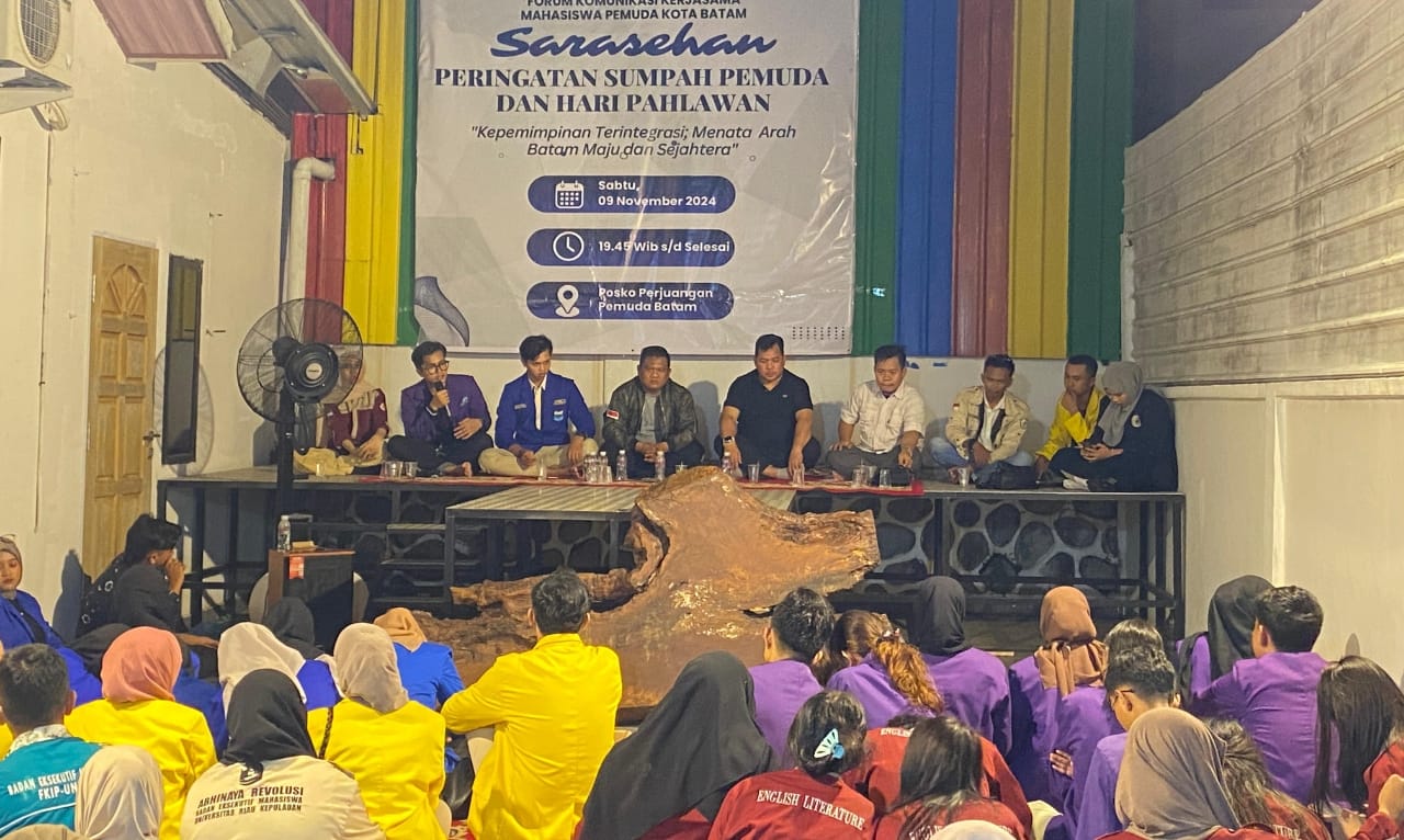 Dukung ASLI, Ratusan Mahasiswa dan Pemuda dari FOKERMABA Inginkan Kota Batam Maju dan Rakyat Sejahtera