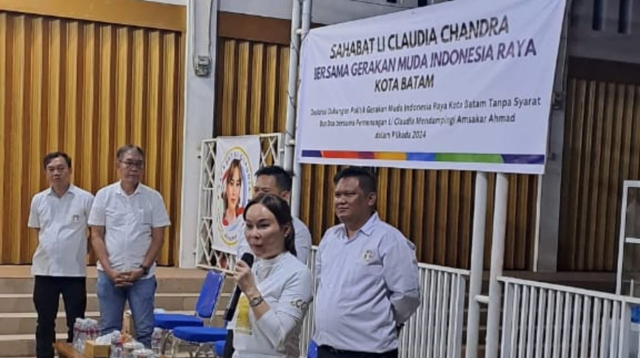 Dukungan Politik Tanpa Syarat, Li Claudia Chandra Apresiasi Ratusan Pemuda Aktivis