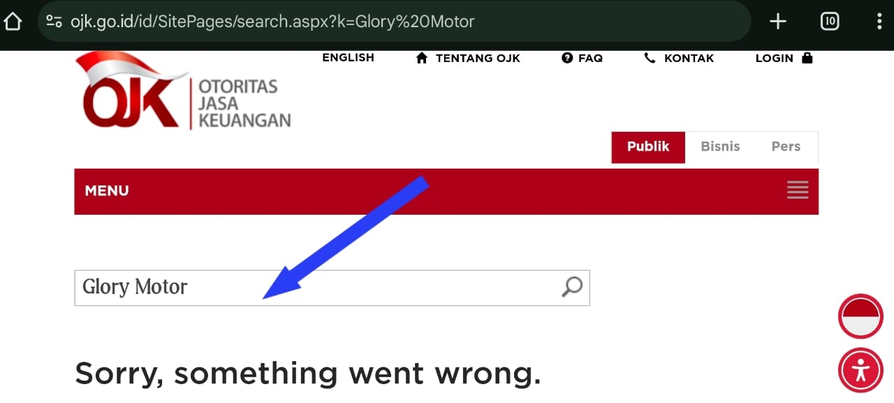 Didiga Glory Motor SP Kota Batam Tidak Memiliki Izin Lengkap dan Tak Terdaftar di OJK
