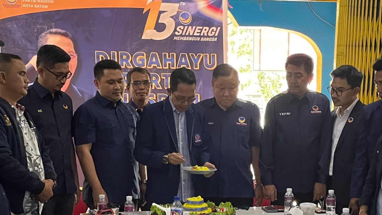 HUT Partai NasDem ke-13, Amsakar: Terus Wujudkan Restorasi Indonesia