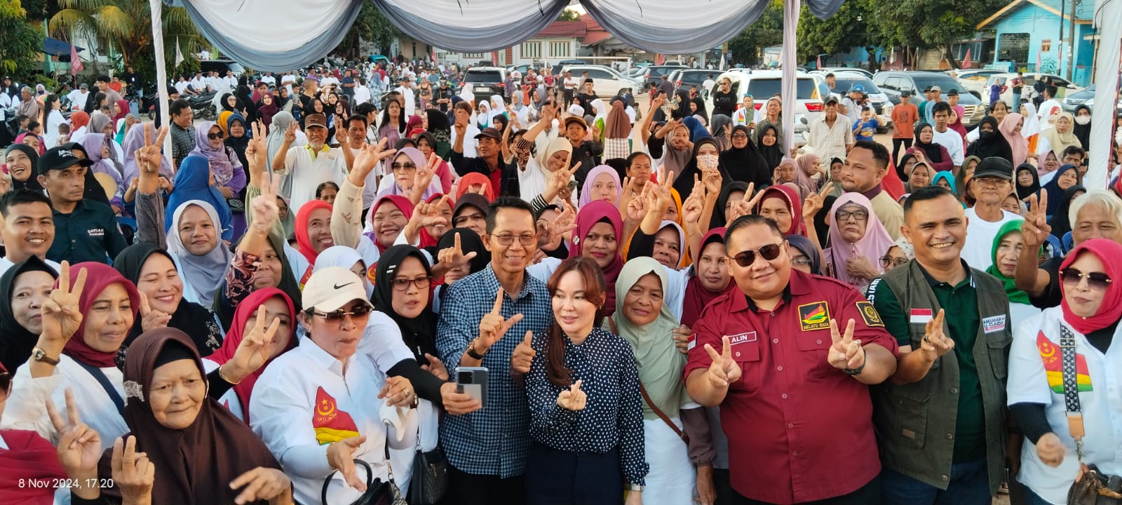 Perhimpunan Melayu Raya Dukung Amsakar-Li Claudia di Pilkada Batam 2024