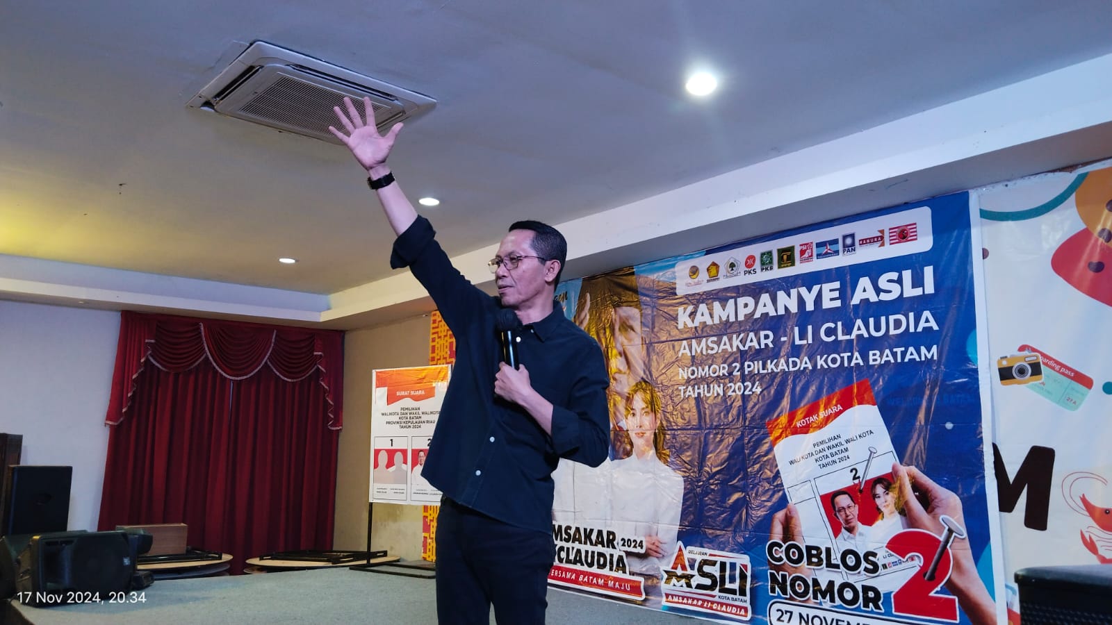 Amsakar Komitmen Adu Gagasan dan Program, Bukan Jual Politik Identitas untuk Jatuhkan Lawan