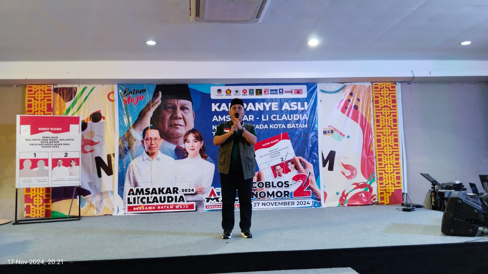 Relawan ASLI Laporkan KPUD Terkait Debat Kedua Pilkada Batam