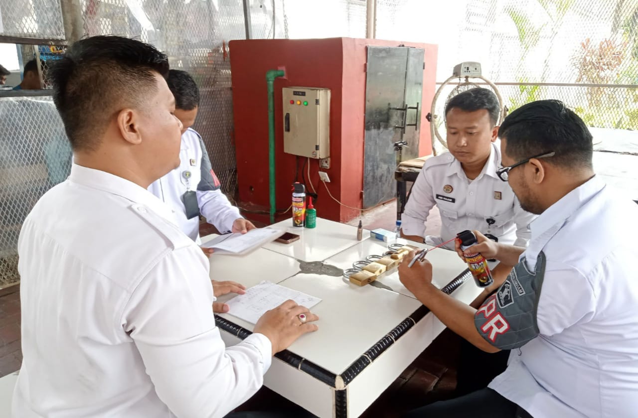 Rutan Kelas IIA Batam Rutin Lakukan Perawatan dan Rolling