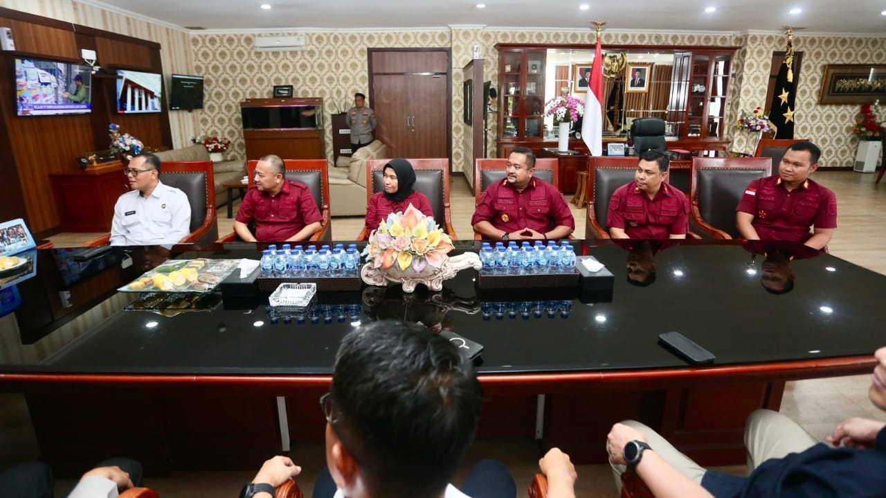 Karutan Batam dan Ka. UPT Dampingi Kakanwil Ditjenpas Kepri Melakukan Audiensi Bersama Kapolda Kepri