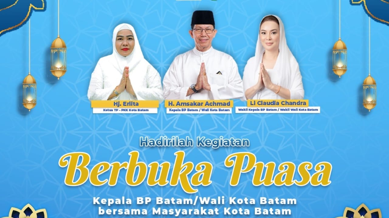 Kepala BP Batam, Amsakar Achmad Undang Masyarakat Buka Puasa Bersama di Rumah KDA