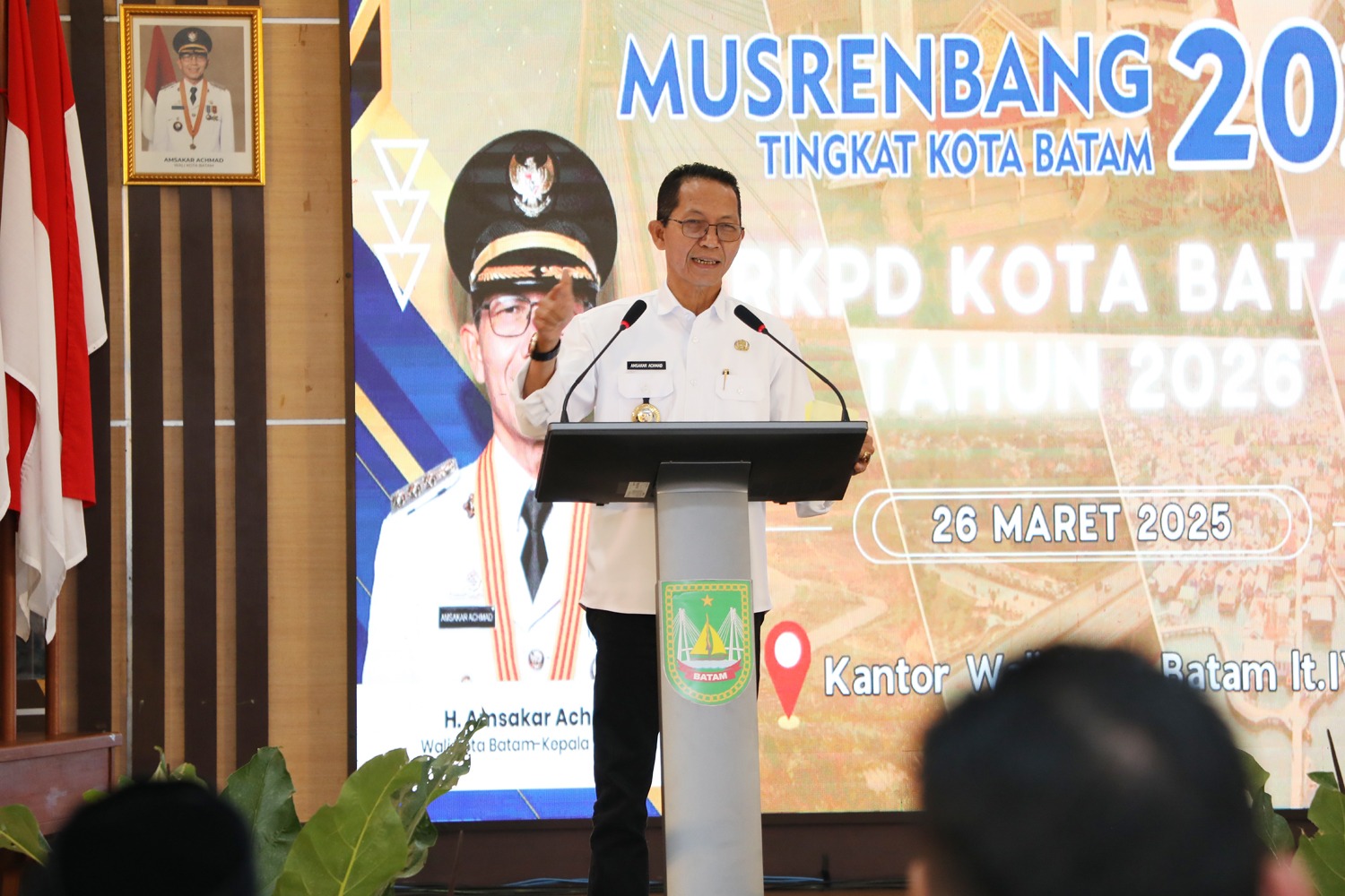 Musrenbang RKPD Tahun 2026 Pemko Batam Diselaraskan Visi Misi Amsakar-Li Claudia