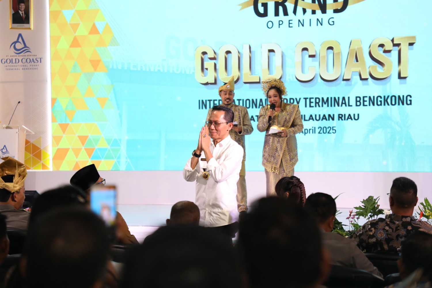 Gold Coast International Ferry Diresmikan Menteri AHY, Amsakar: Tingkatkan Kunjungan Wisatawan Mancanegara di Kota Batam