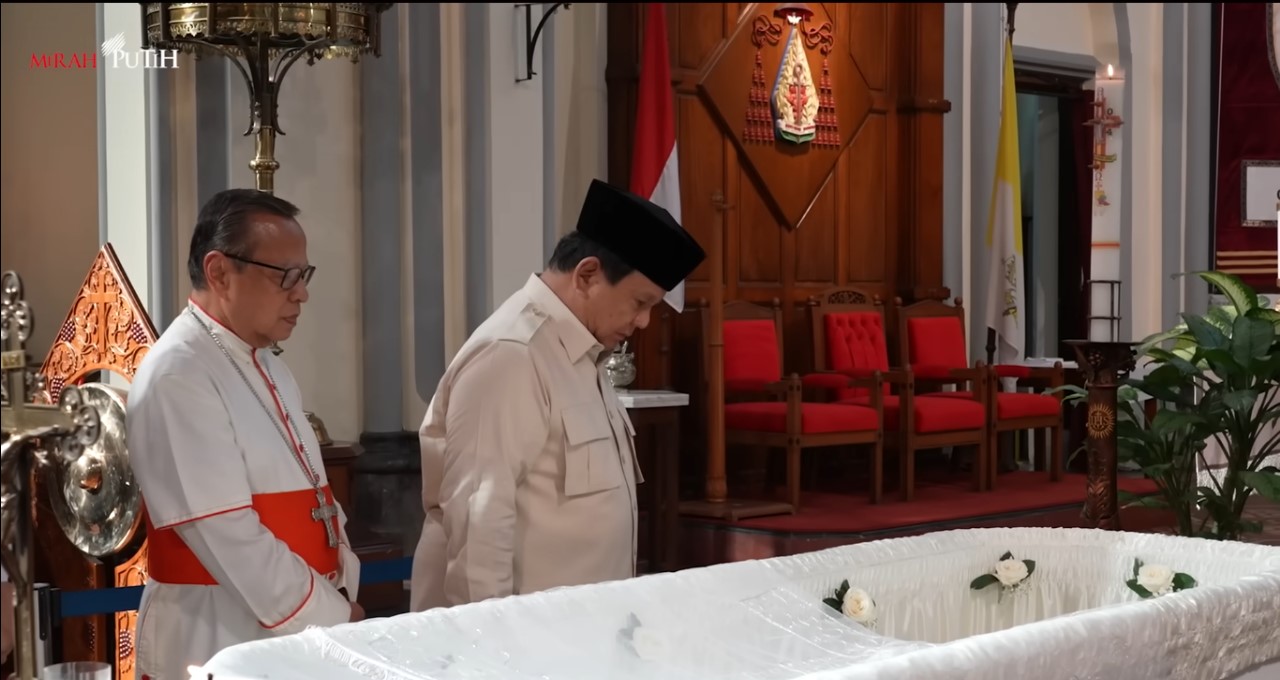 Presiden RI Prabowo Subianto Turut Berdukacita atas Wafatnya Uskup Emeritus Keuskupan Agung Kupang
