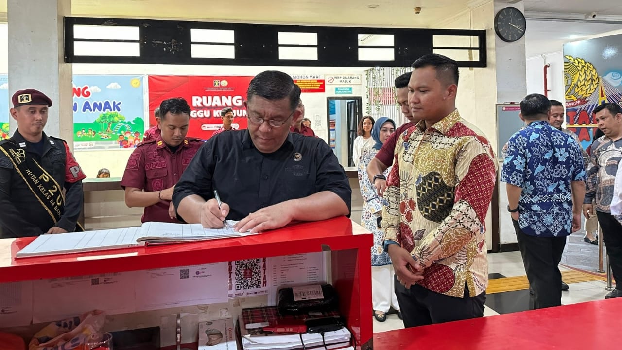 Rutan Kelas IIA Batam Terima Kunjungan Sekretaris Kemenko Bidang Hukum, HAM, Imigrasi, dan Pemasyarakatan