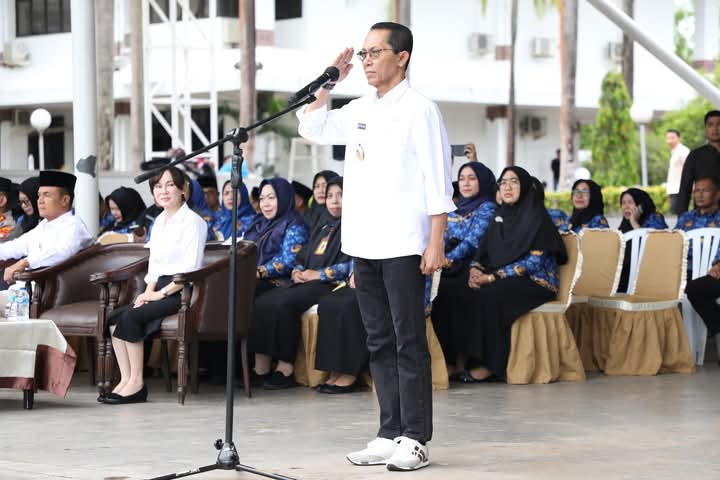 Upacara 17 Hari Bulan Jadi Simbol Awal Pengabdian dan Sinergi, Walikota Amsakar Paparkan Visi Pembangunan Kota Batam