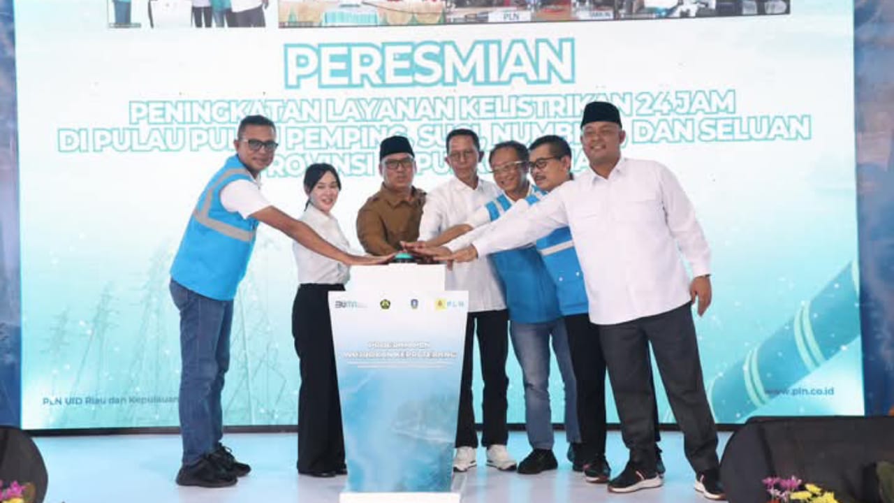 Kini 4 Pulau Nikmati Listrik 24 Jam Amsakar Li Claudia Dukung Program PLN Wujudkan Kepri Terang