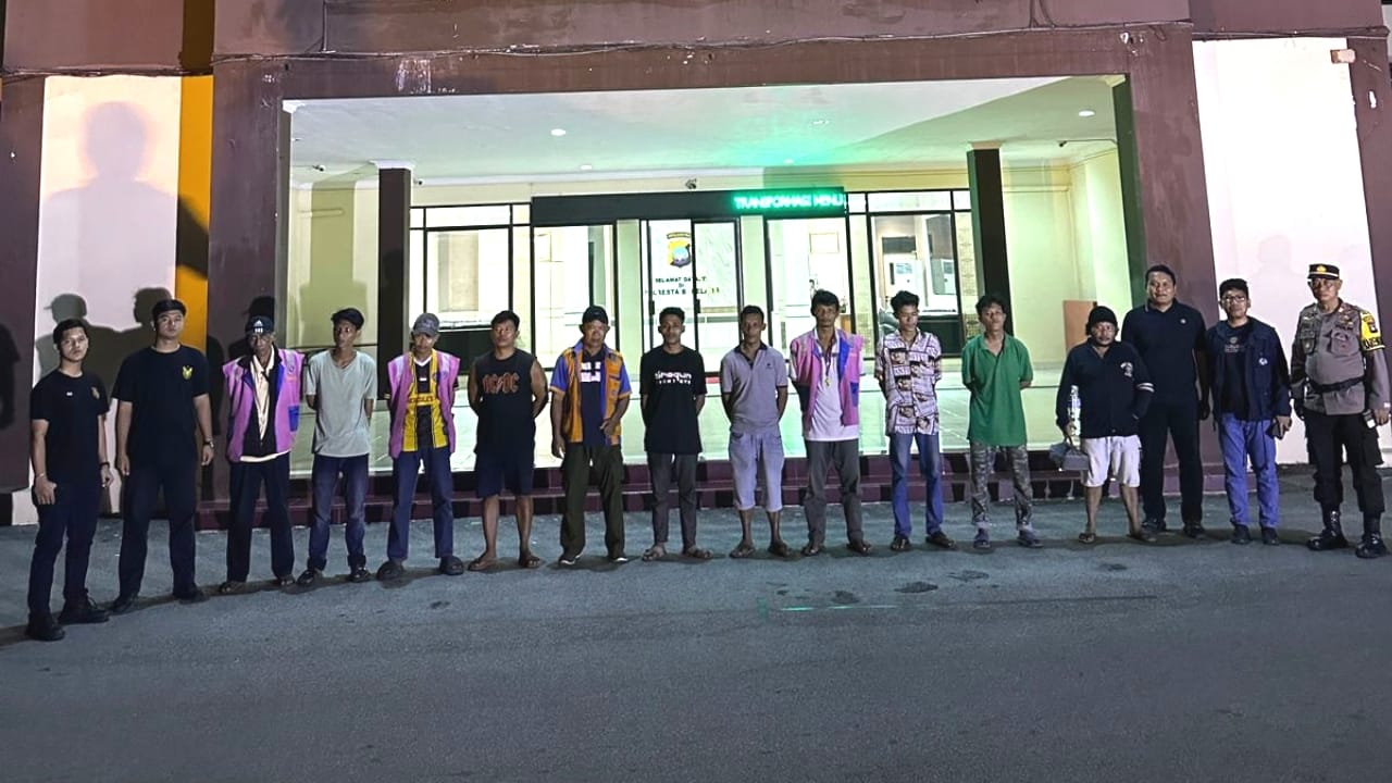 Polresta Barelang Kembali Tangkap 24 Juru Parkir Liar di Beberapa Tempat Kota Batam