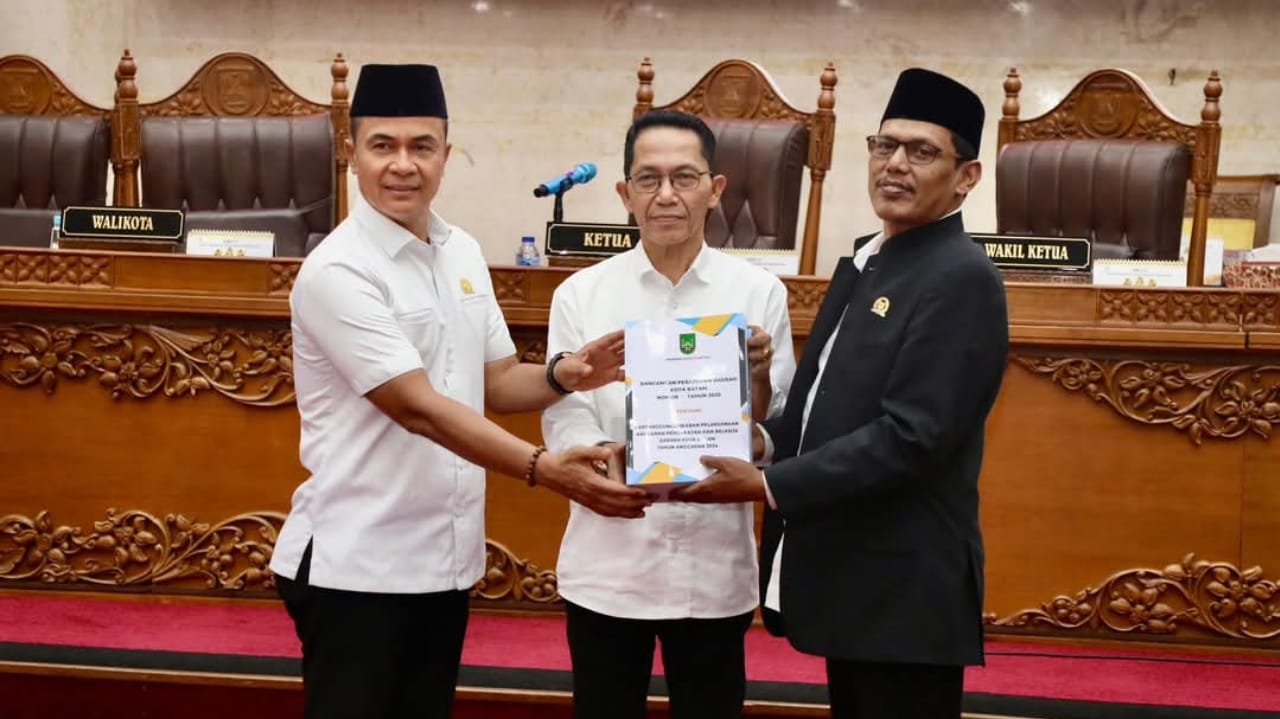 Wali Kota Batam Sampaikan Ranperda Pertanggungjawaban APBD 2024, Raih WTP ke-13 Berturut - Turut