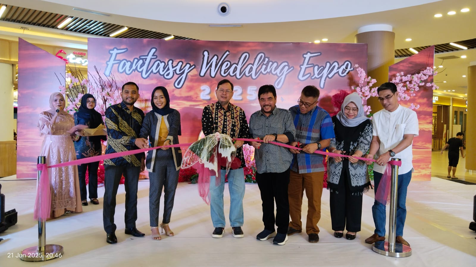 PT Zapin Indo Yaman Gelar Fantasy Wedding Expo 2025, Kenz: Permudah Calon Pengantin Sesuai Impian