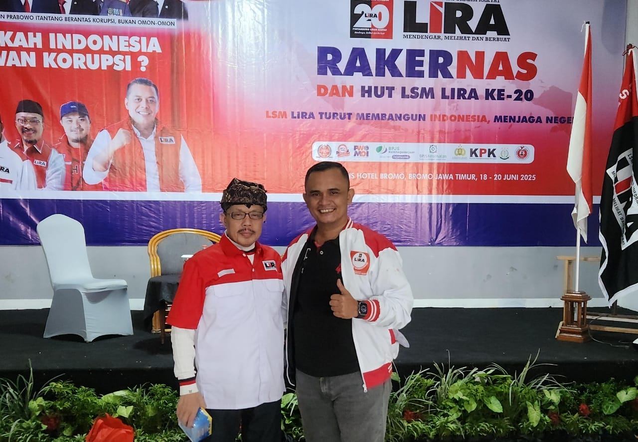 Rakernas dan HUT LSM LIRA ke-20, Gubernur LSM LIRA Kepri M. Nur Soroti Kinerja Jaksa Agung