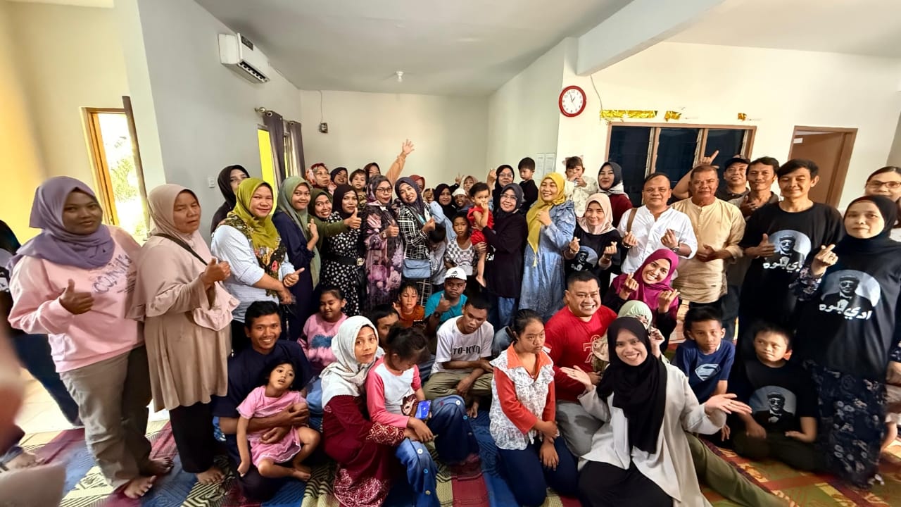 Rumah Singgah Ar-Rahman Rusli dan Firza Paloh Rayakan Idul Adha Bersama Anak - anak Istimewa se-Kota Batam