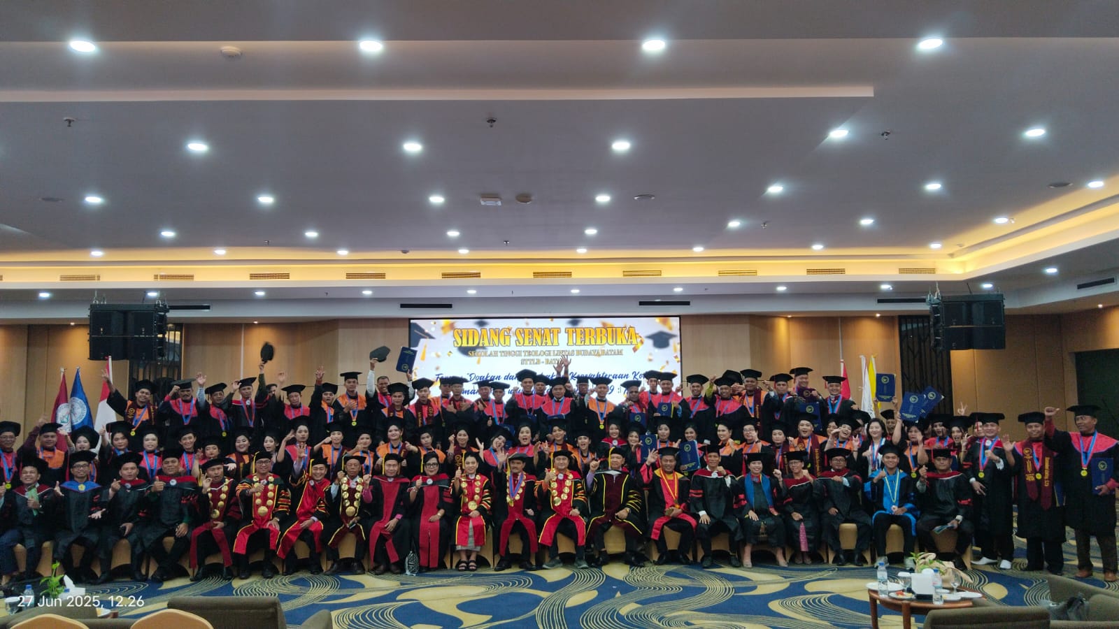 STT Lintas Budaya Batam Gelar Wisuda Mahasiswa Angkatan XV Tahun 2025