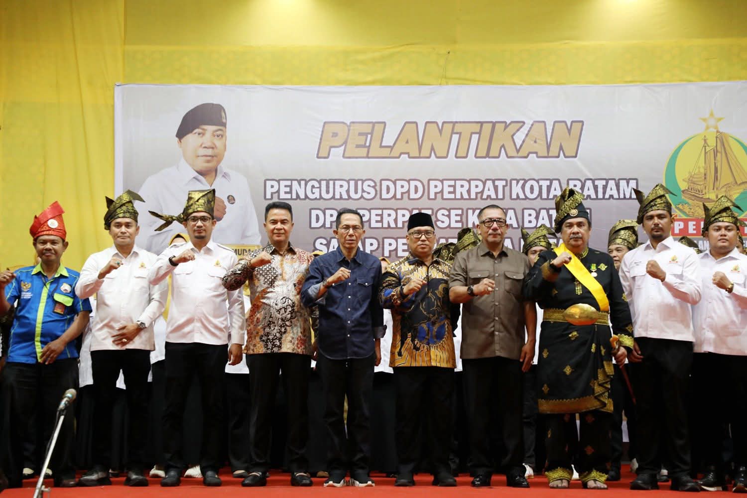 DPD dan DPC PERPAT Resmi Dilantik, Wali Kota Amsakar Dorong Sinergitas Pemuda untuk Pembangunan Batam