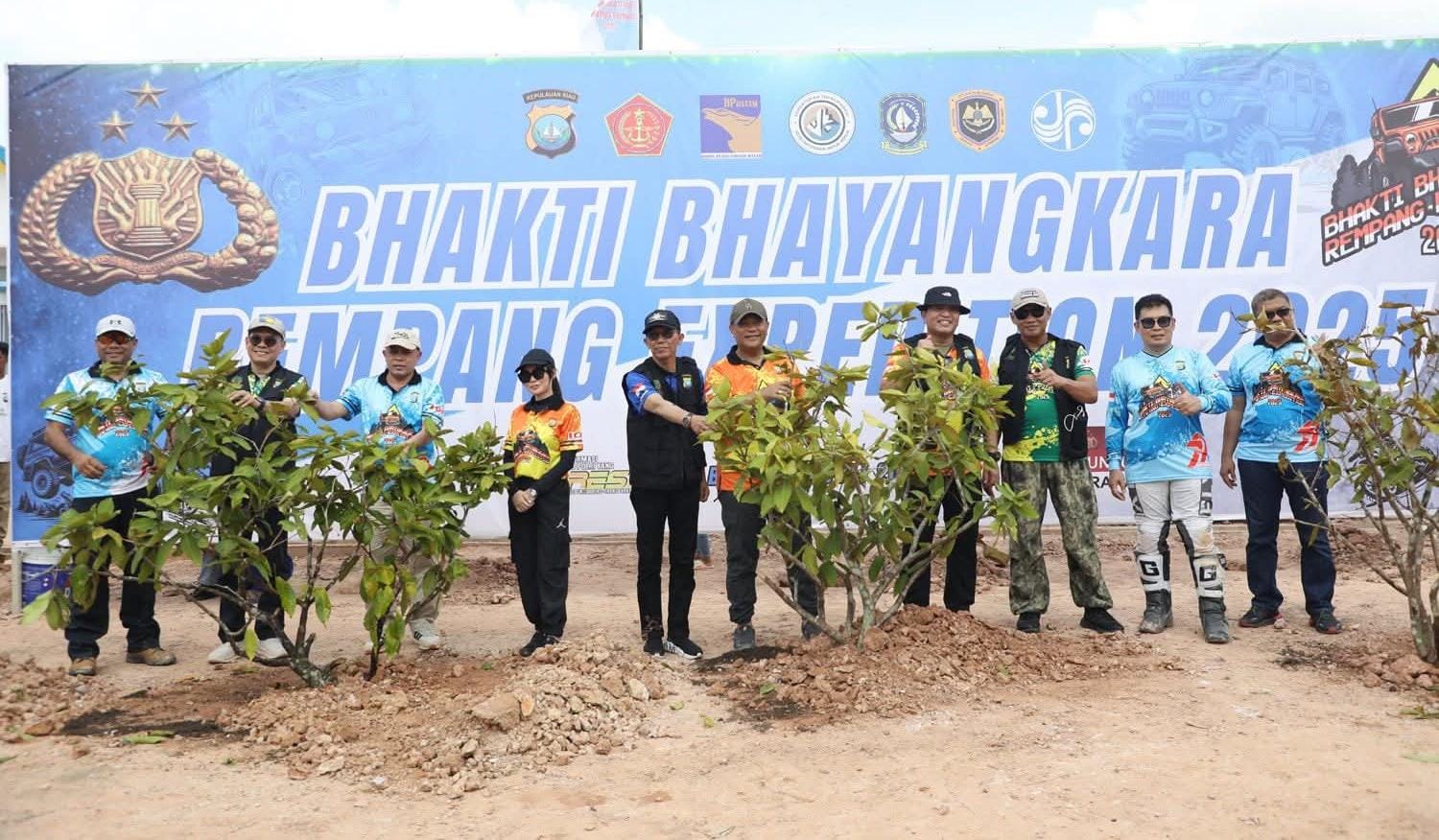 Pemko Batam Bersama Polda Kepri Bersinergi: HUT Bhanyangkara Diwarnai Off-Road, Penanaman Pohon dan Bakti Sosial