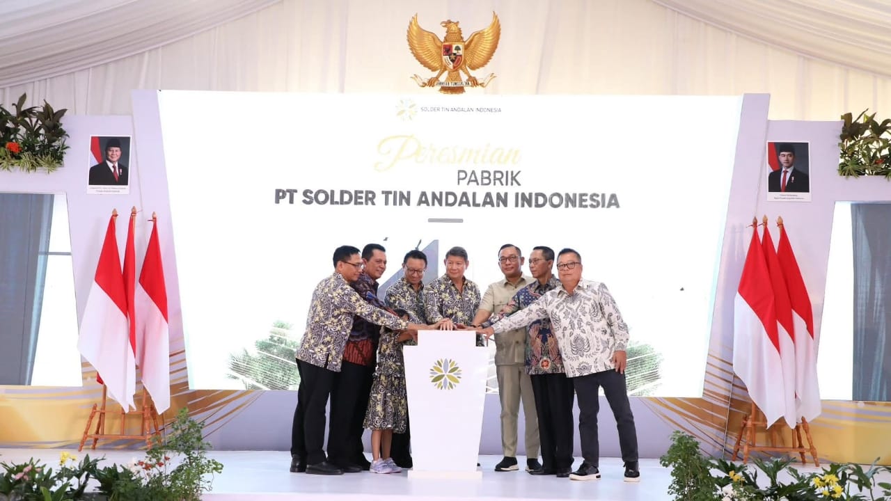 Wali Kota Amsakar Bersama Wakil Kepala BP Batam Li Claudia Hadiri Peresmian PT STANIA, Dorong Hilirisasi dan Lapangan Kerja Baru