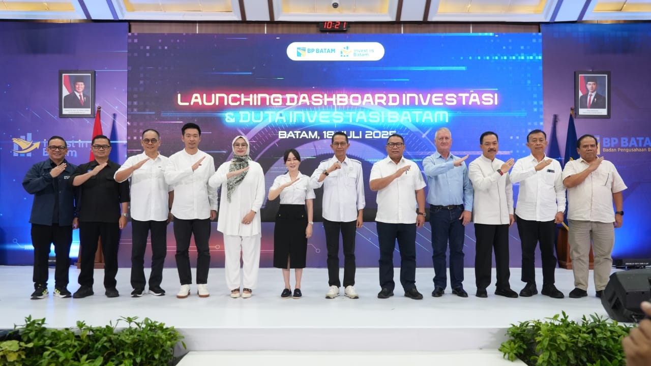 Wujudkan Ekosistem Investasi yang Inklusif dan Responsif, BP Batam Luncurkan Dashboard Investasi dan Duta Investasi 2025