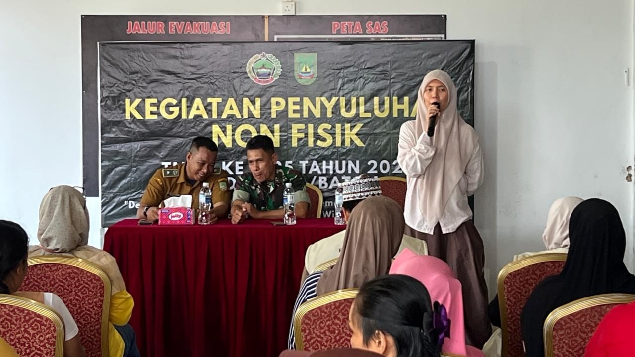 Optimalkan Kesehatan, Satgas TMMD 125 Gelar Penyuluhan untuk Warga Kavling Sambau IV