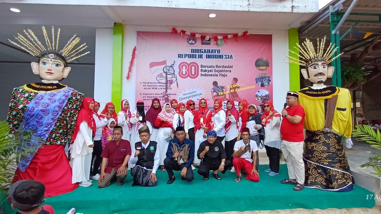 PUB Batam dan Yayasan Muhammad Alfateh Bersama Warga Binaan ODGJ Ikut Meriahkan HUT RI ke-80