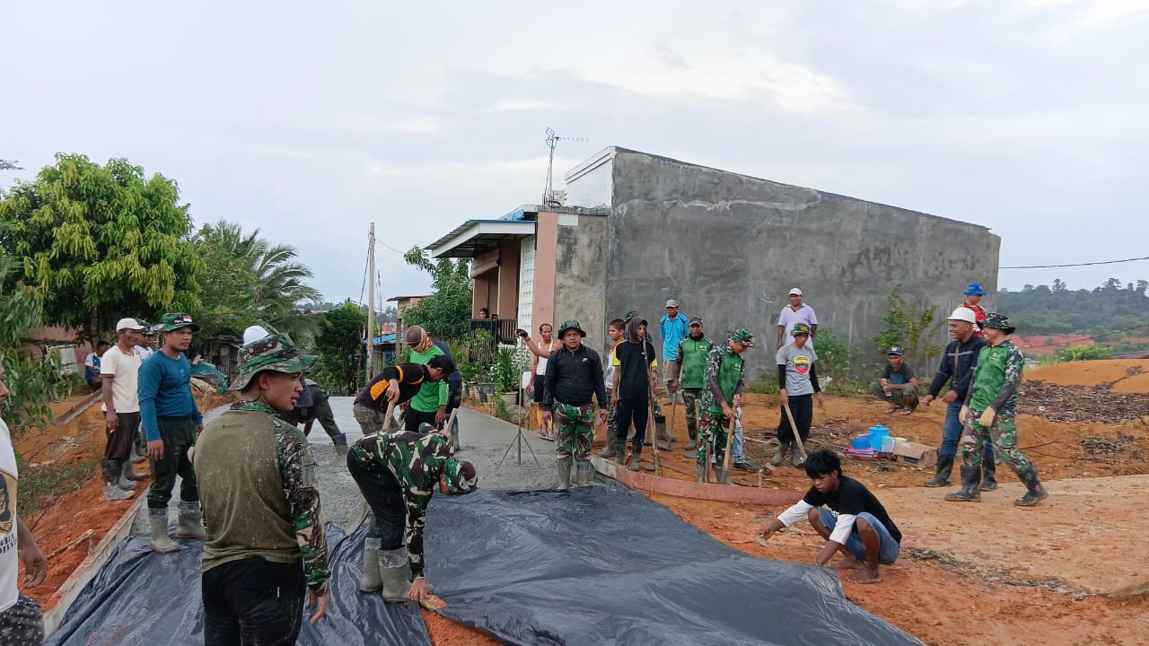 Pastikan Bertahan Puluhan Tahun, Satgas TMMD 125 Kodim 0316/Batam Monitoring Kualitas Jalan