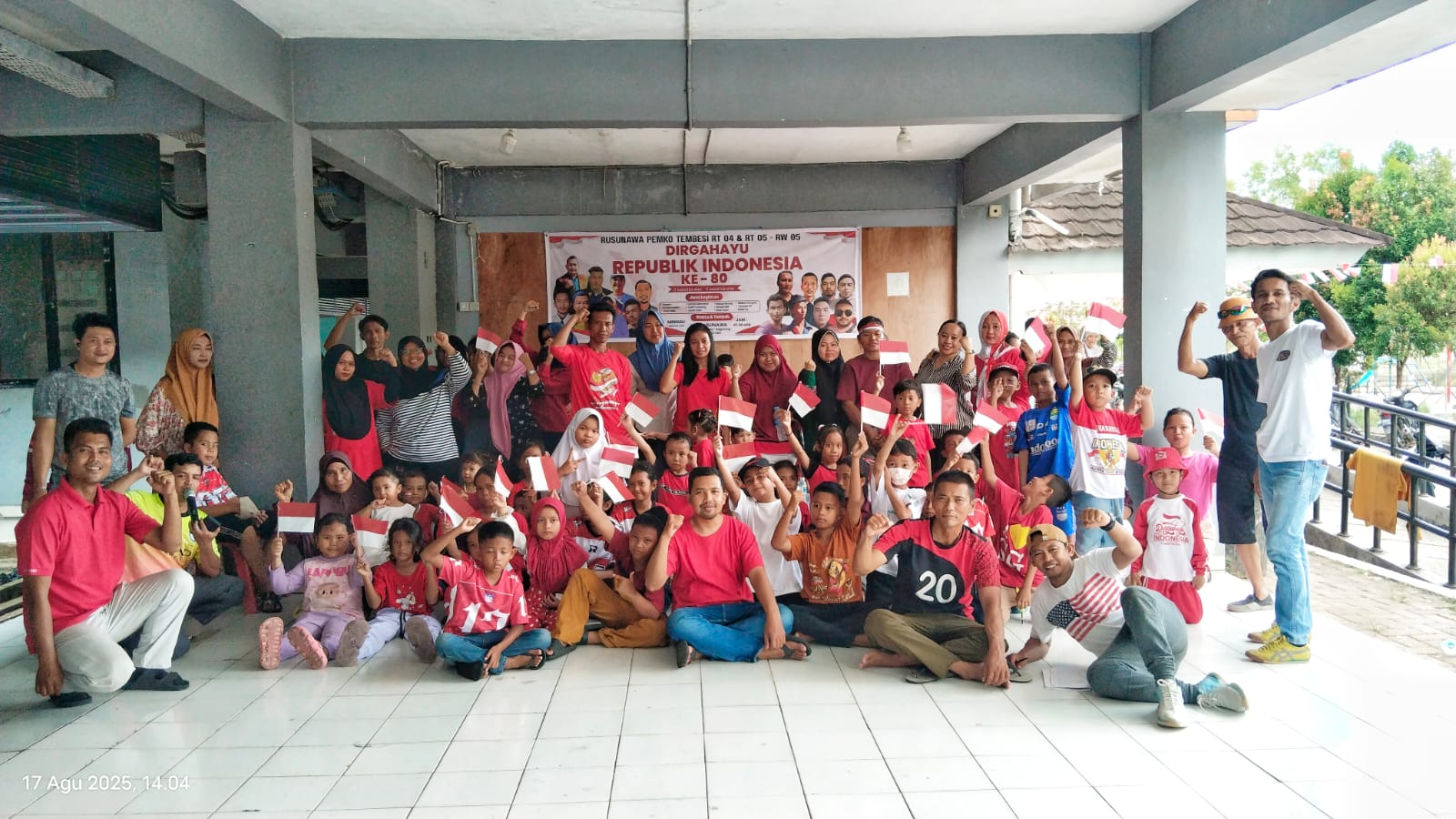 Rusun Pemko Tembesi Batam Meriahkan HUT RI ke-80 Lomba Ludo Jadi Favorit Kaum Bapak