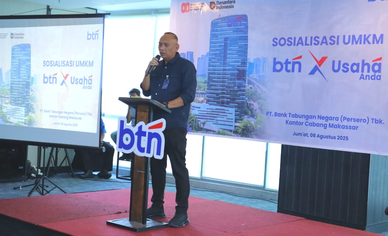 Sosialisasi UMKM BTN, Pietra Paloh: Komitmen Menjadi Garda Terdepan Bagi Pelaku Usaha di Makassar Sulawesi Selatan